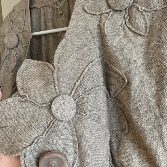 Vintage Anthropologie Floral Cardigan - Picture 5 of 6